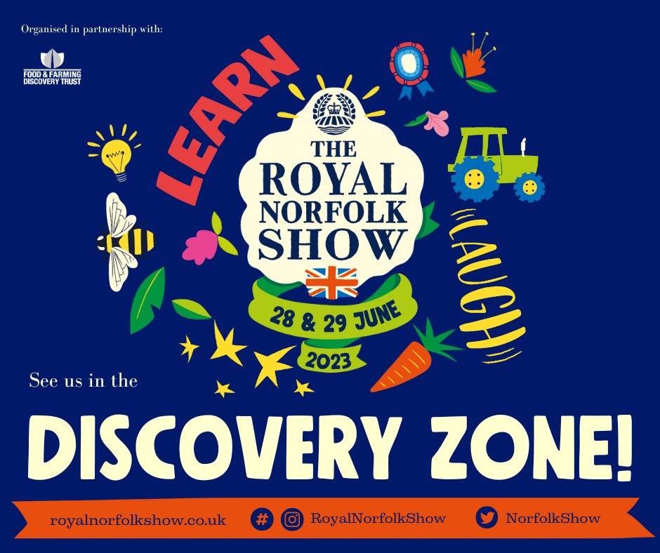 Did you know you share 60% of your DNA with a banana?🍌

Come to the Discovery Zone <a href="/norfolkshow/">Royal Norfolk Show</a> and find out what its like to be a real scientist with <a href="/LittlestoryCo/">Mandy Hartley</a>

Extract DNA from strawberries &amp; bananas in this opportunity to discover more about DNA🧬
norwichsciencefestival.co.uk