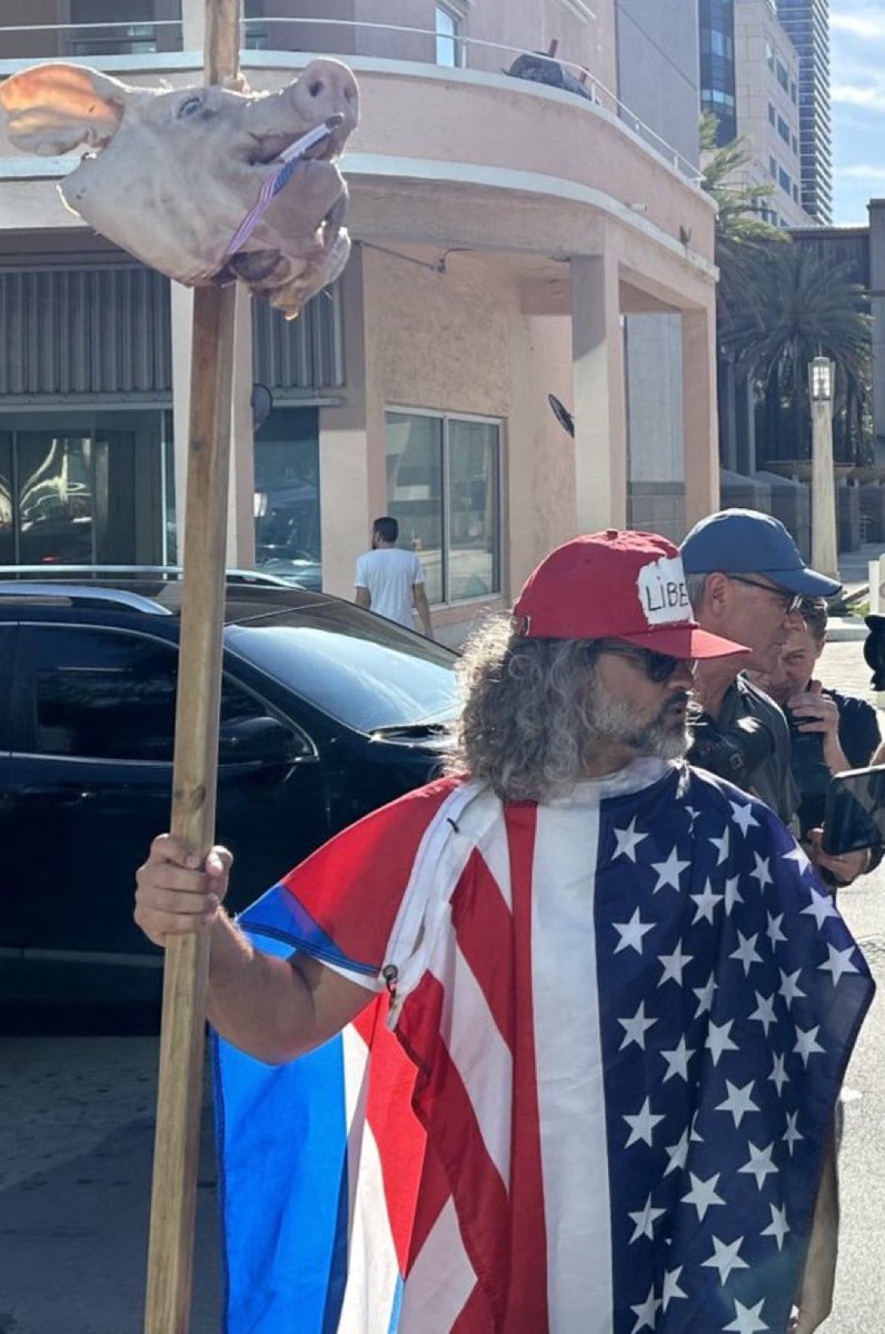 IAmJohnAles's tweet photo. ‘C’mon kids. Time to grab a pig’s head, put on our flag dresses and publicly air grievances about something with our king and the law.’ https://t.co/cpwNKVV3w8