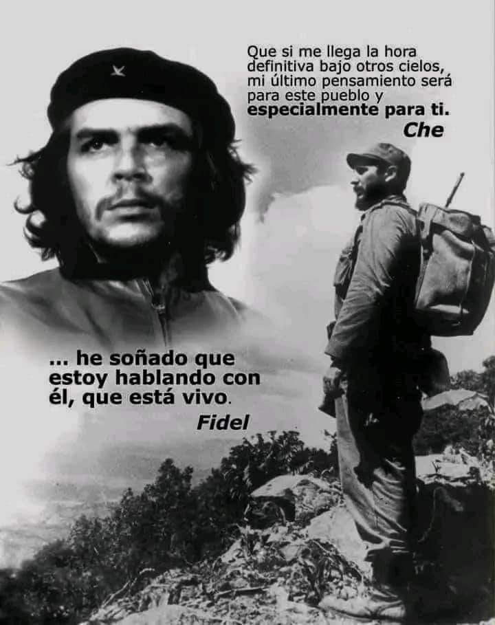 #Cuba #FidelPorSiempre #ComoElChé #SiempreJuntoAlPueblo