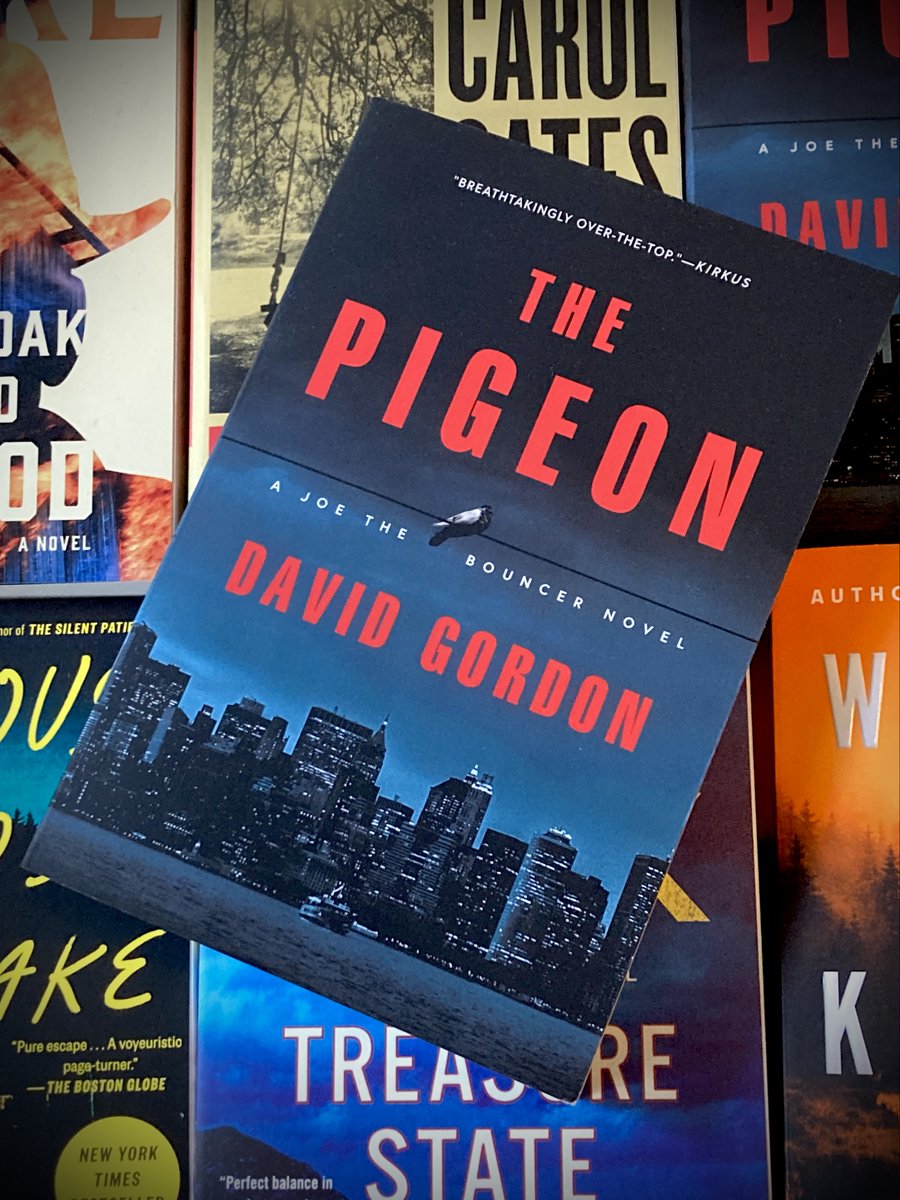 THE PIGEON by @DavidGordonX is out today as a paperback original! In this latest installment of Gordon’s Joe the Bouncer series, Joe Brody’s search for a stolen racing pigeon sends him into a nest of international war criminals… See what the critics are saying: