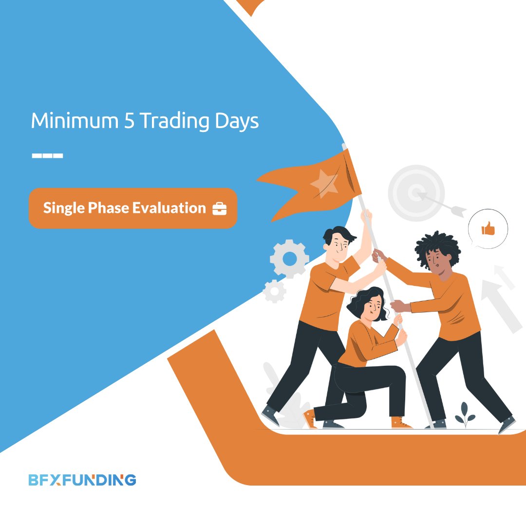 BfxFunding's tweet photo. In #BFXFunding, we want to make things easier for our #traders.🚀

You must enter a new trade on at least 5 separate days in the #evaluation model.📊 https://t.co/LasMMz5Foy