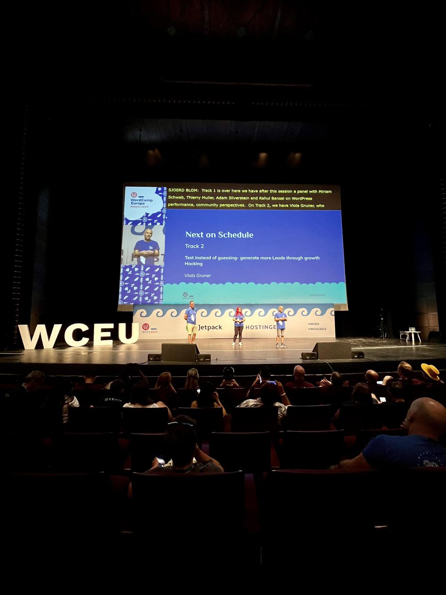 Tired from the trip back but super excited for what will come in the #WordPress world after the #AMAZING #WCEU event. Here are the highlights we managed to capture.