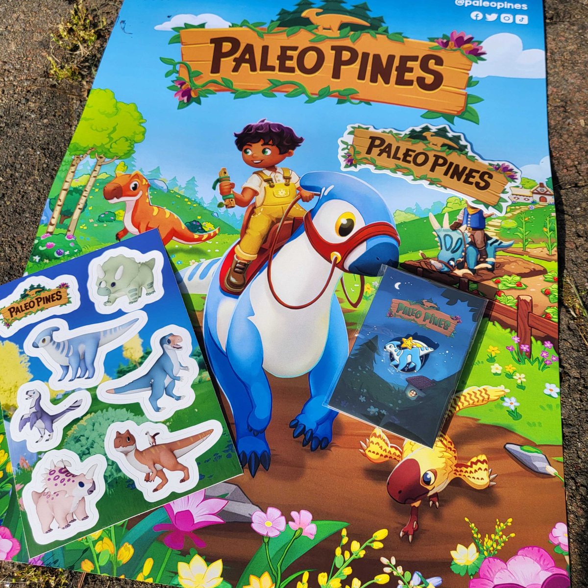 PaleoPines's tweet photo. 🏆 Today's winner of a Paleo Pines Gift Pack is @Freeflier181!  

Each day we're choosing a follower who tweets about our wishlist in a community effort to get Paleo Pines noticed before the upcoming #SteamNextFest 🥳

👍Wishlist: https://t.co/rGEAqR822A

🦕 Dino Power! 🦕 https://t.co/yPieXVAXLg