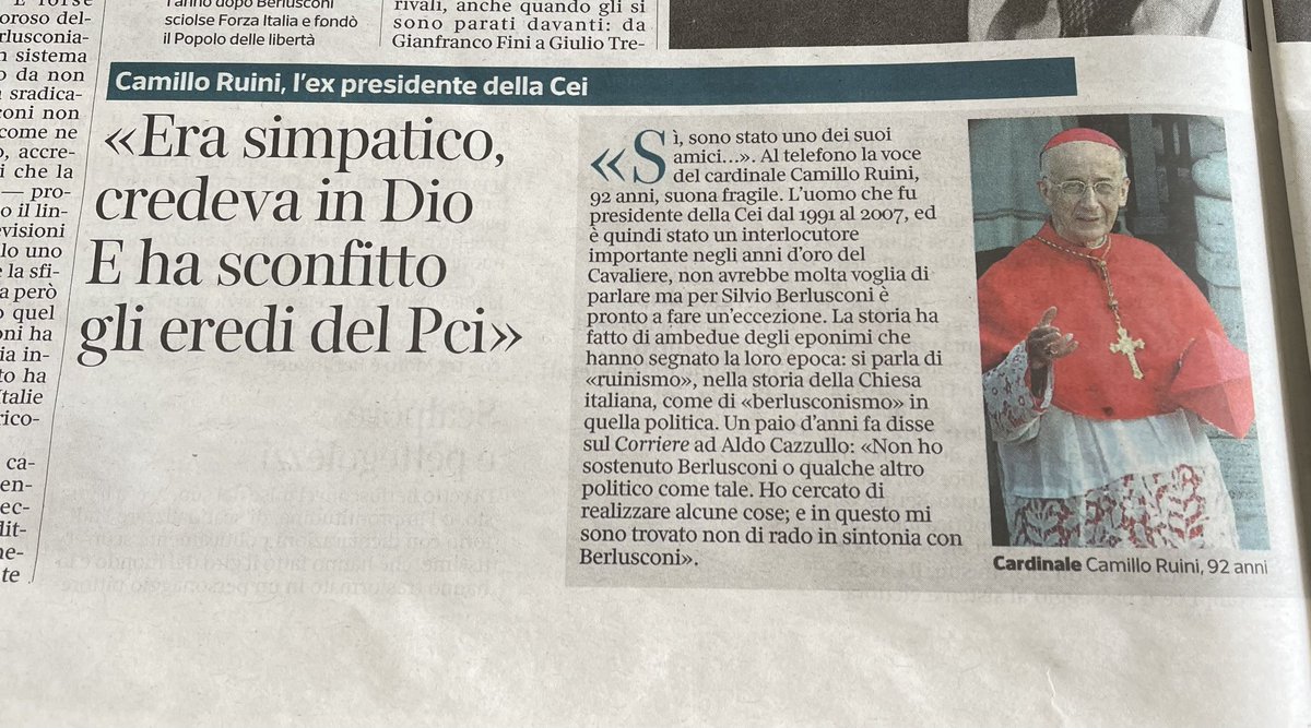 giuseee97's tweet photo. Ruini il prossimo sei tu dove cazzo credi di andare https://t.co/p0GjbQhIWC