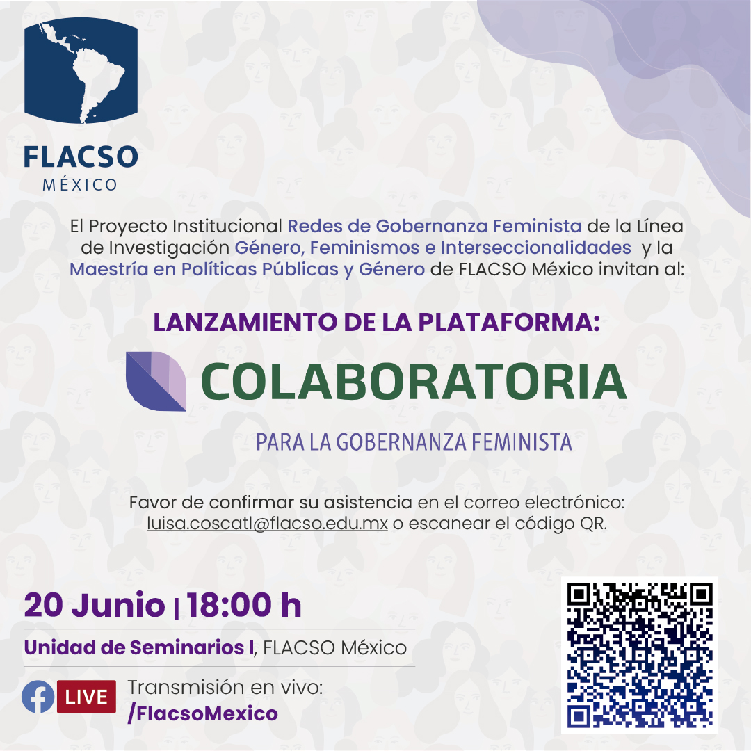 GiseZarem's tweet photo. Hoy🗓todavía puedes confirmar asistencia presencial o virtual al Lanzamiento de Colaboratoria para la Gobernanza Feminista🎉🎉@ColaboratoriaF @FlacsoMx   @RedPolitologas @BalbinaHA @MiriamHinojosaD Visita nuestra página https://t.co/t3psMuEYTV para Contactar, Compartir y Aprender https://t.co/MwfU9ixII5