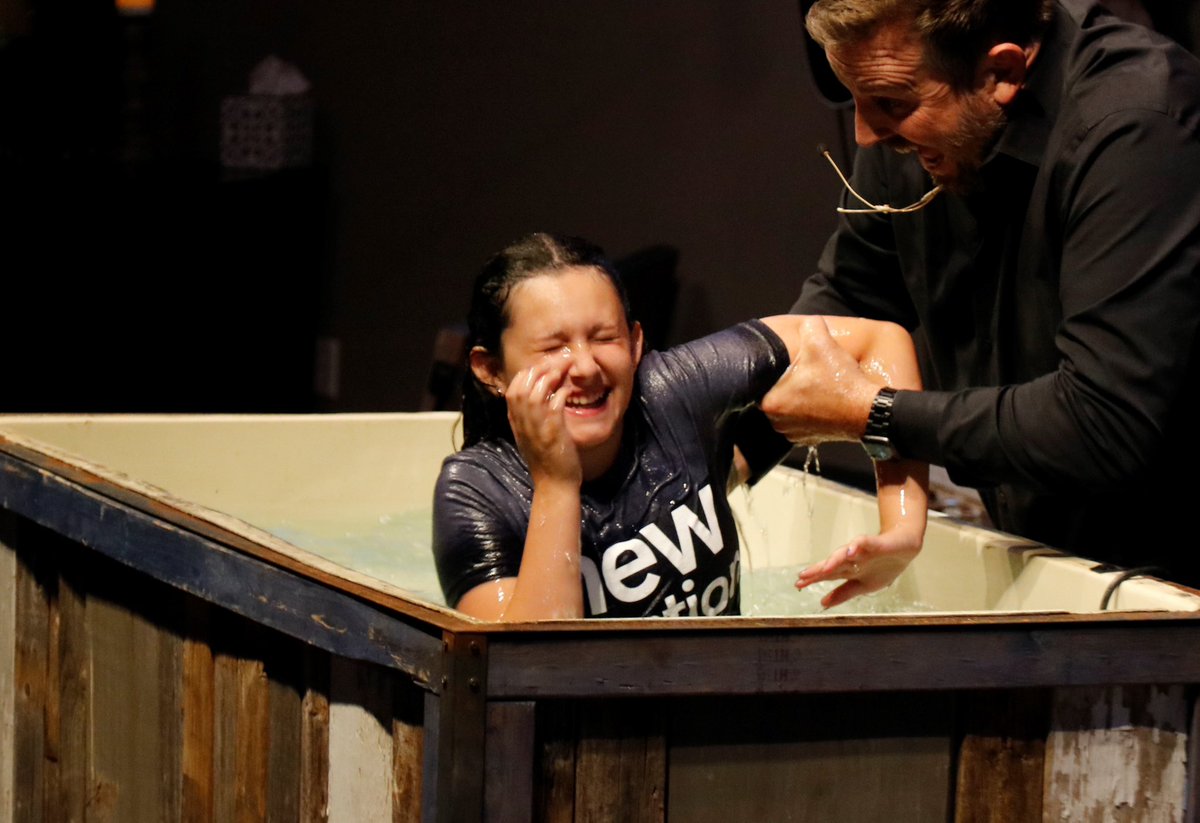 BaraChurch's tweet photo. We love celebrating baptism! Congratulations, Leah!

If you have questions or are interested in being baptized, head over to https://t.co/4THoKrEqv5 or email us at hello@barachurch.com. https://t.co/xlSwQdokIf