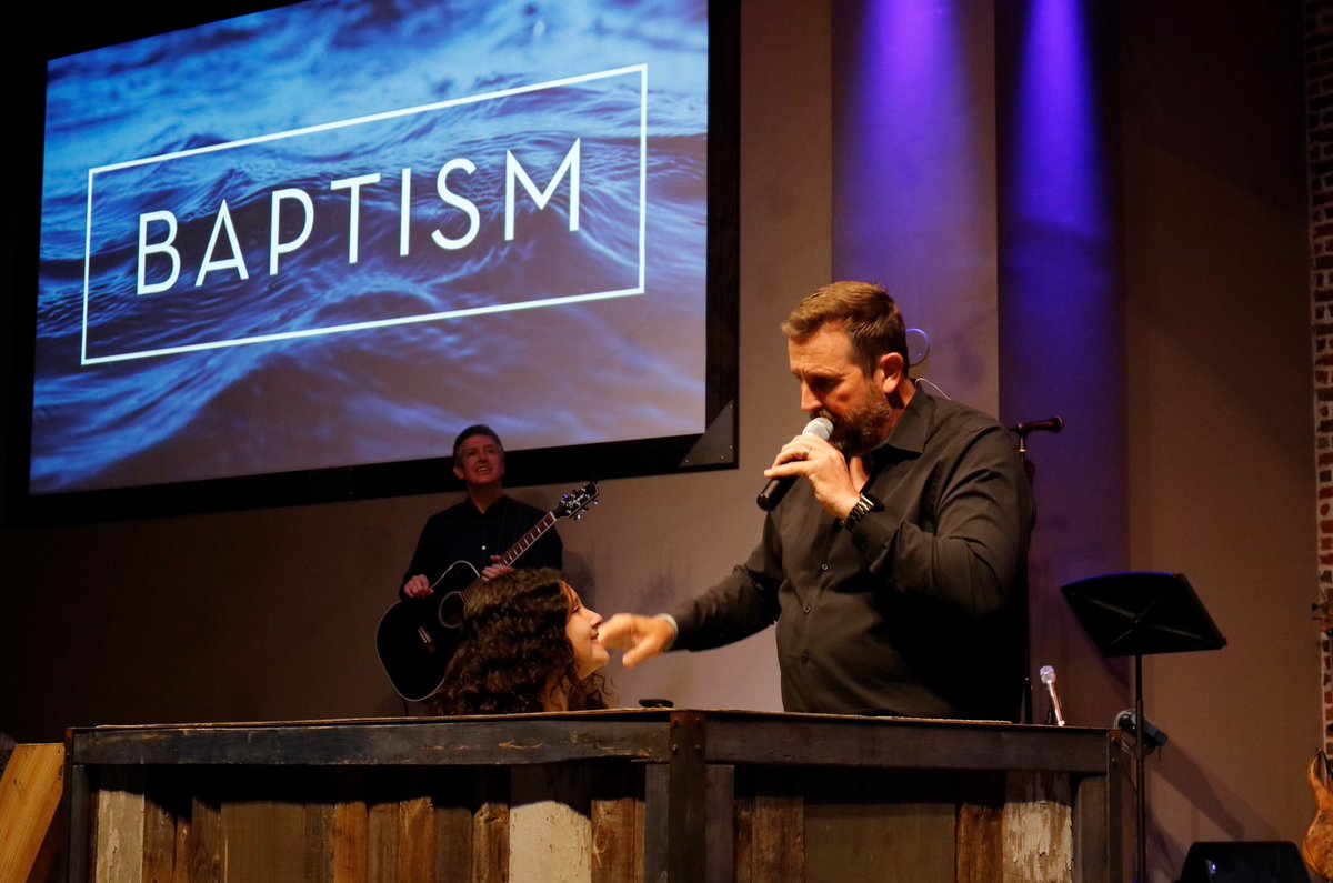 BaraChurch's tweet photo. We love celebrating baptism! Congratulations, Leah!

If you have questions or are interested in being baptized, head over to https://t.co/4THoKrEqv5 or email us at hello@barachurch.com. https://t.co/xlSwQdokIf