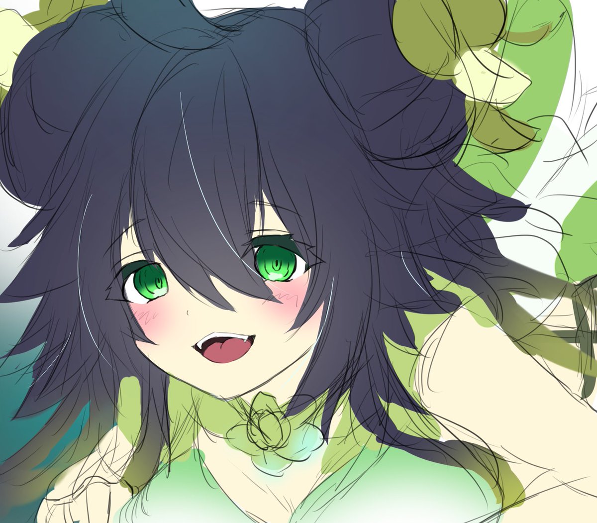 「#OCGファンアート  ワンドロ ジーナの蟲惑魔 蟲惑魔の中でも最推しの子」|博来しろのイラスト