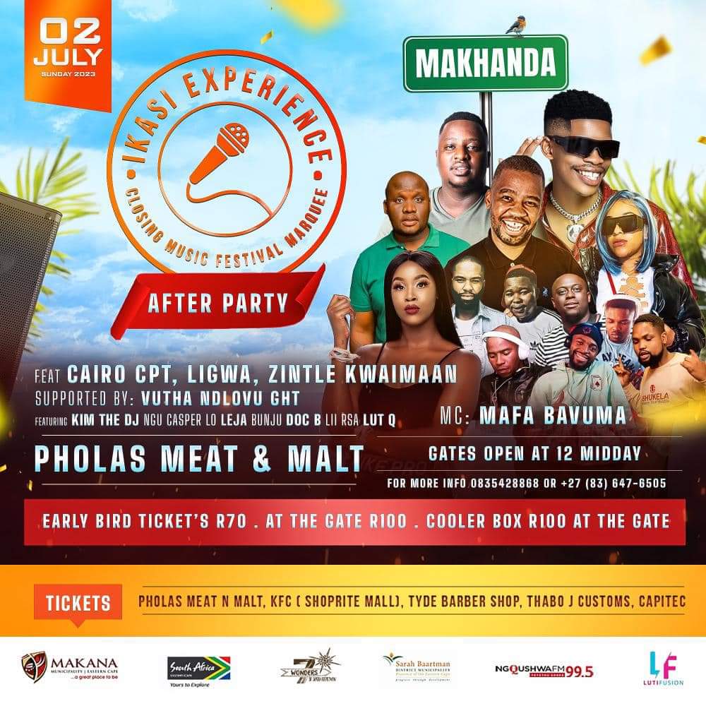 LeboMay1's tweet photo. Gqom explotion and Grahamstown festival closing cc @ivymadyo 🔥🔥🔥 https://t.co/LnHYfeKbWq