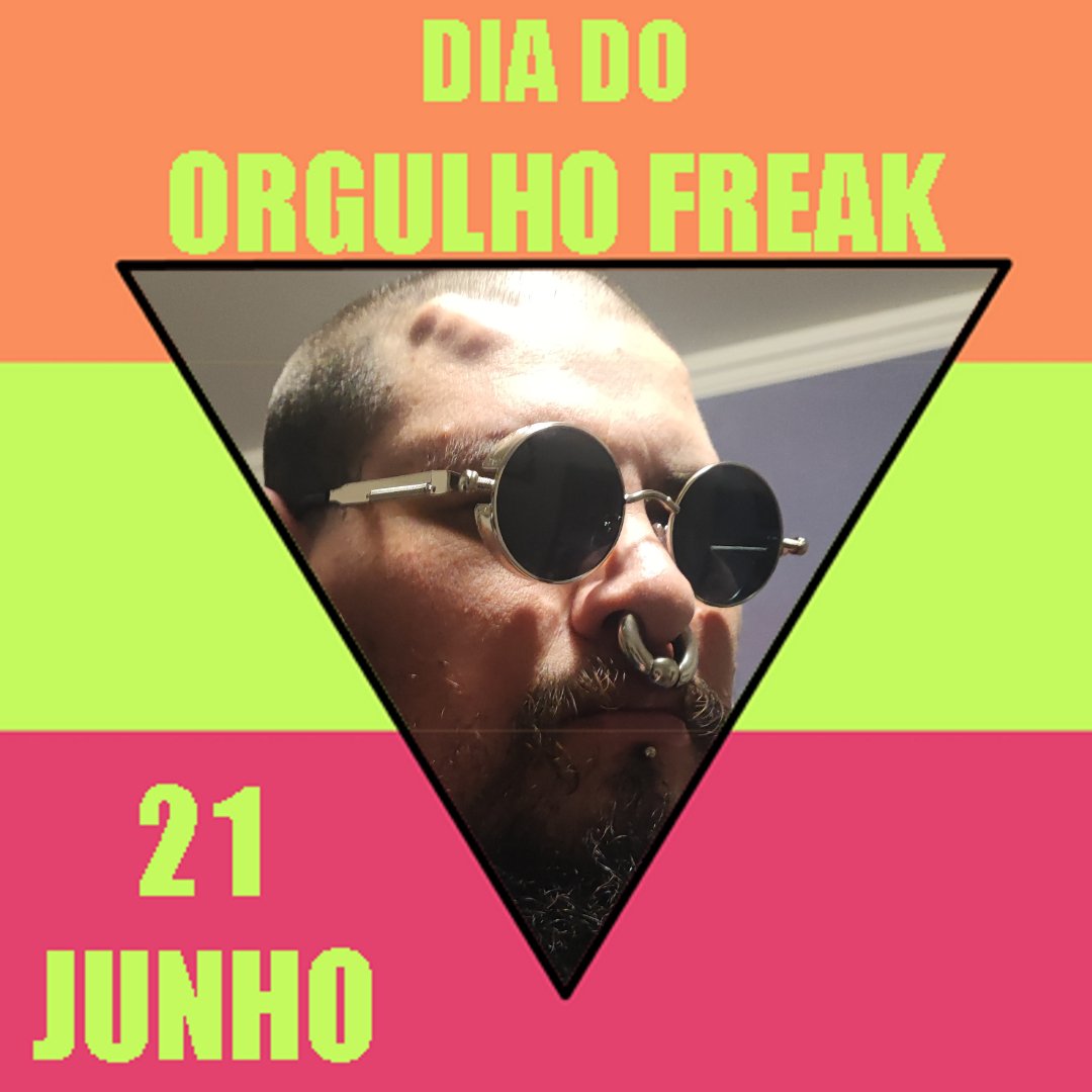 TonhaoSemAcento's tweet photo. Olá, sou TonhaoSemAcento, estou pronto para apoiar esta campanha!
Siga o @FRRRKguys nas redes sociais e utilize a #OrgulhoFreak
Não esqueça o 21 de Junho.
Adquira esta moldura Twibbonize em https://t.co/Cn6V5EmQxI https://t.co/iSZ6ifrUPx