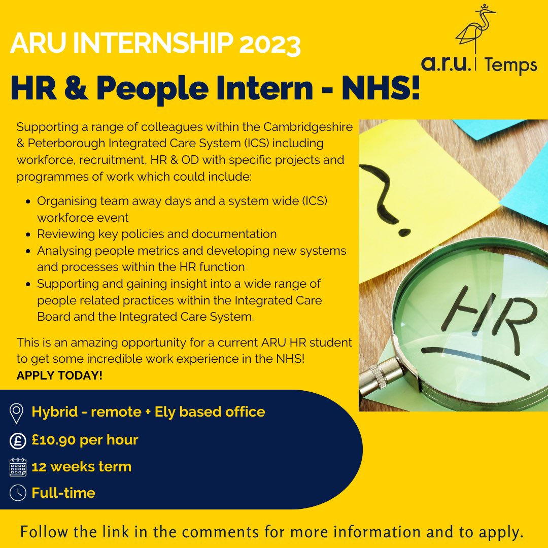 temps.aru.ac.uk/vacancies/1878…

#HRinternship #NHS #studentjobs