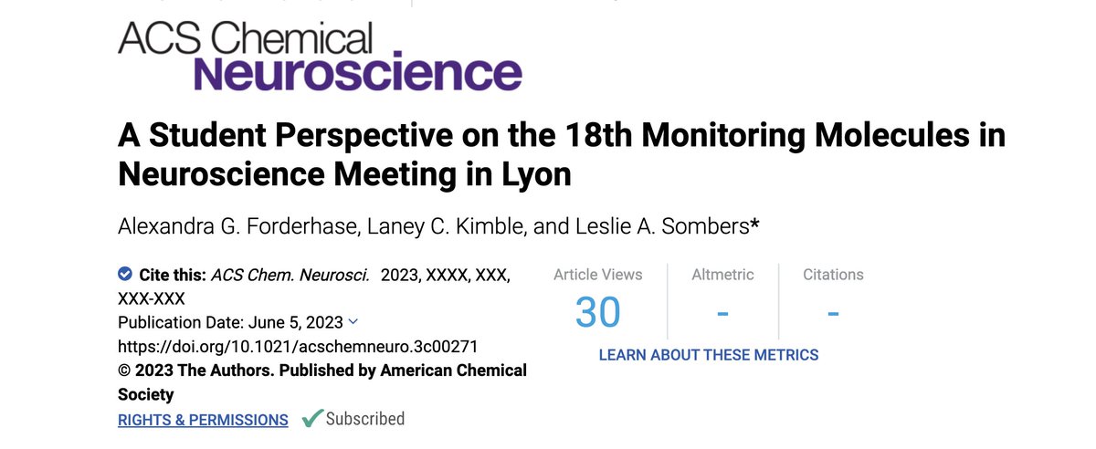 Leslie Sombers (@somberslab) on Twitter photo @LaneyKimble and <a href="/alexforderhase/">Alex Forderhase</a> published a nice viewpoint on the <a href="/mmin_lyon/">MMiN Lyon</a> meeting from a student perspective - with lots of DEEP THOUGHTS from the speakers and attendees. Check it out! <a href="/NCStateChem/">NC State Chemistry</a> <a href="/NCStateCLP/">Chemistry of Life Program</a>
pubs.acs.org/articlesonrequ… @LaneyKimble and <a href="/alexforderhase/">Alex Forderhase</a> published a nice viewpoint on the <a href="/mmin_lyon/">MMiN Lyon</a> meeting from a student perspective - with lots of DEEP THOUGHTS from the speakers and attendees. Check it out! <a href="/NCStateChem/">NC State Chemistry</a> <a href="/NCStateCLP/">Chemistry of Life Program</a>
pubs.acs.org/articlesonrequ…