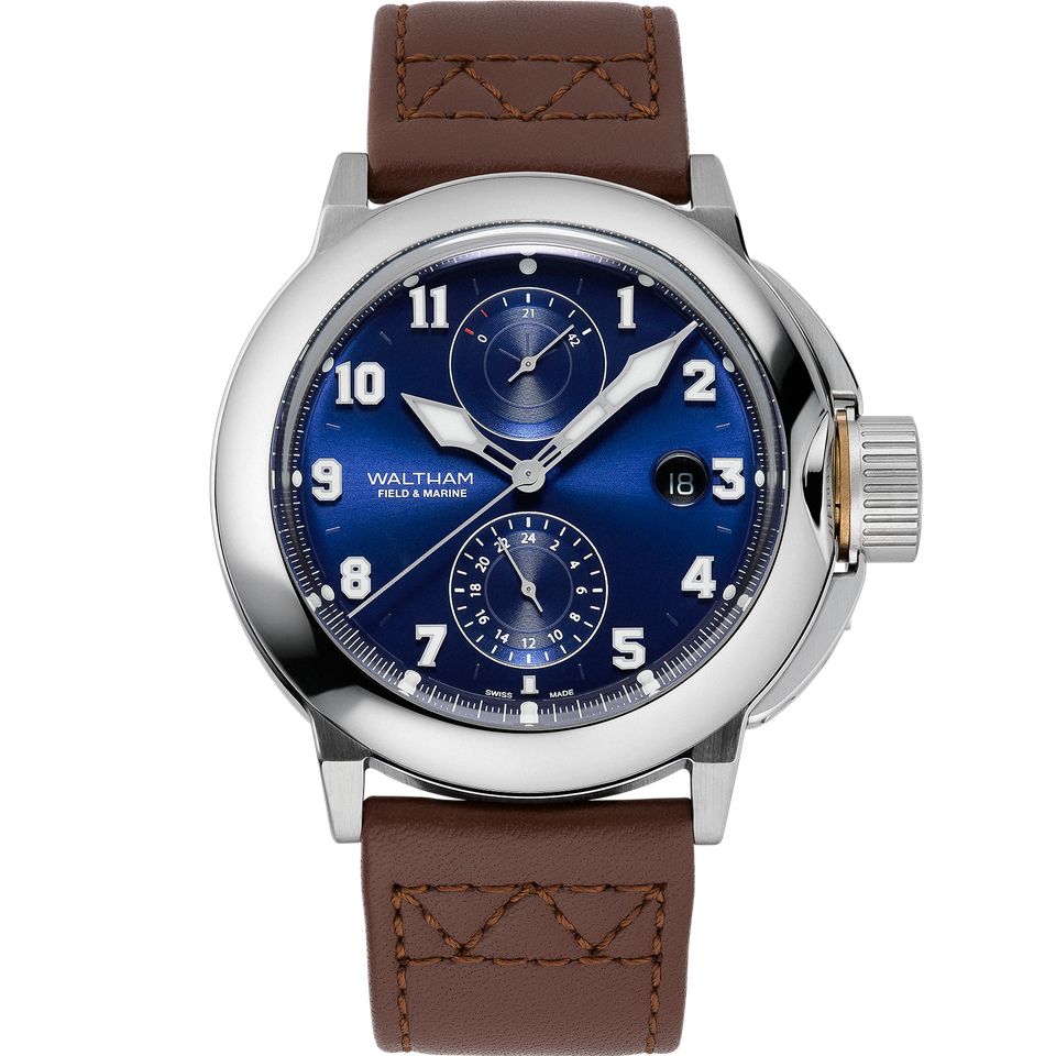 WalthamOfficial's tweet photo. The beauty of the blue sunburst finish on the Waltham Field & Marine dual time.
—-
#waltham #walthamwatches #walthamback #officerwatch #officer #trenchwatch #fieldwatch #militarywatch #militarylife #watchesofinstagram #watchfam #watchfamily #watchnews #watchgeek #watchcollector https://t.co/SFfrzfgsbW