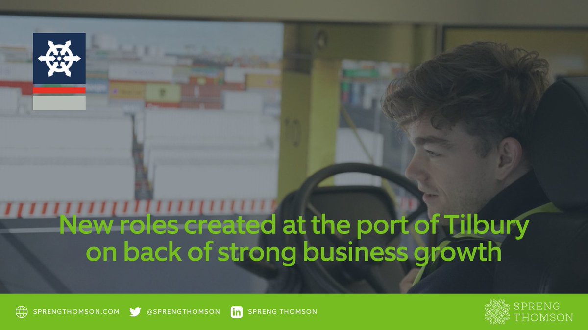 Press release: The #PortofTilbury, London’s fastest growing port, announces that they have created 40 new jobs on the back of strong business growth working with a major global brand customer in the fast-moving consumer goods sector.

Find out more: bit.ly/3qH2lpJ
