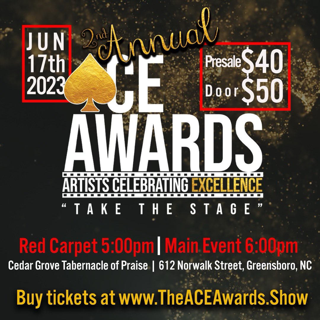 playwright42's tweet photo. I’m presenting at this awards show! If local join us! #aceawardsshow #aceawards #aceawards2023 https://t.co/L86sUU4CDs