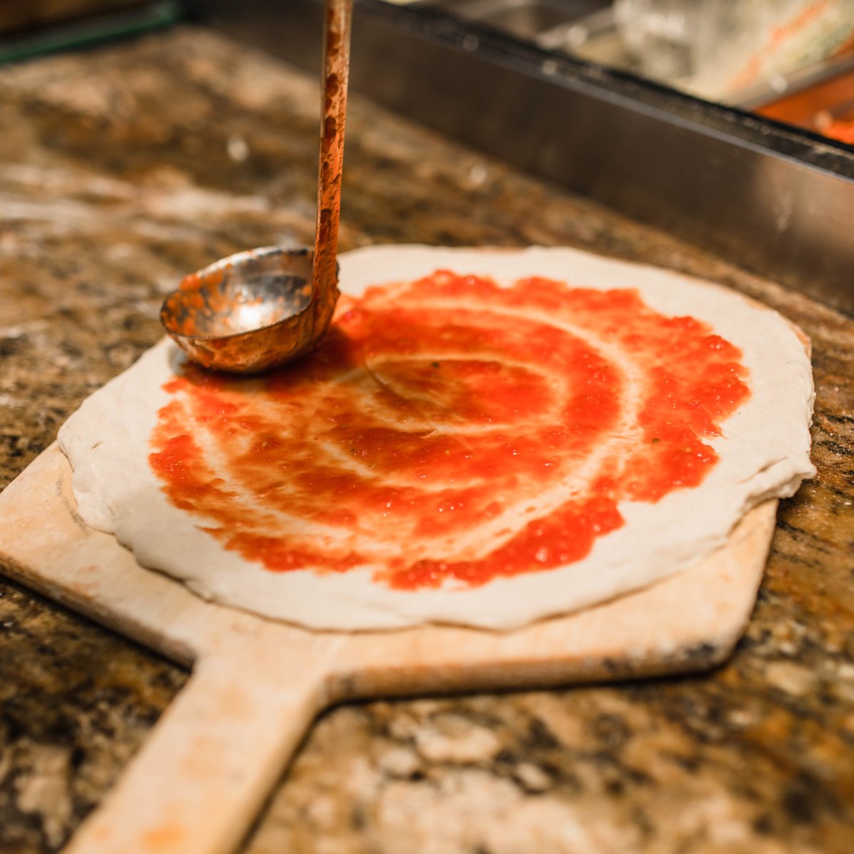 ThePieFather's tweet photo. It's getting saucy 😏 Come enjoy our #piefather pie every Thursday - Sunday 
at The #Wharfftl https://t.co/LLcnrUT6Wt