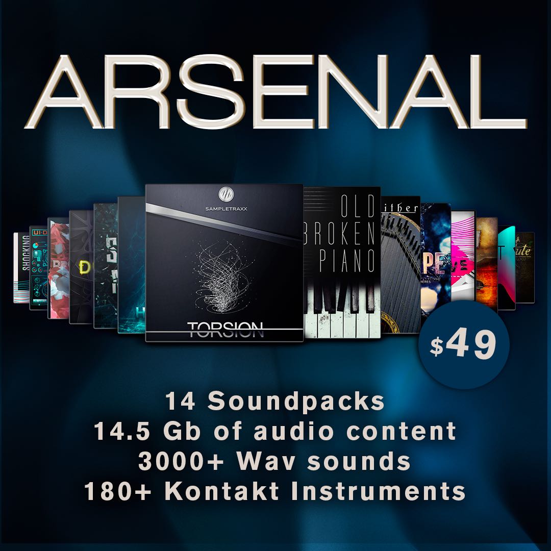 sampletraxx.com/release/arsenal
.
.
.
#cinematic #composer #cinematic #experimental #bedroomproducer #cello #sounddesigner #soundguy #musicproducer #soundrecording
#ableton