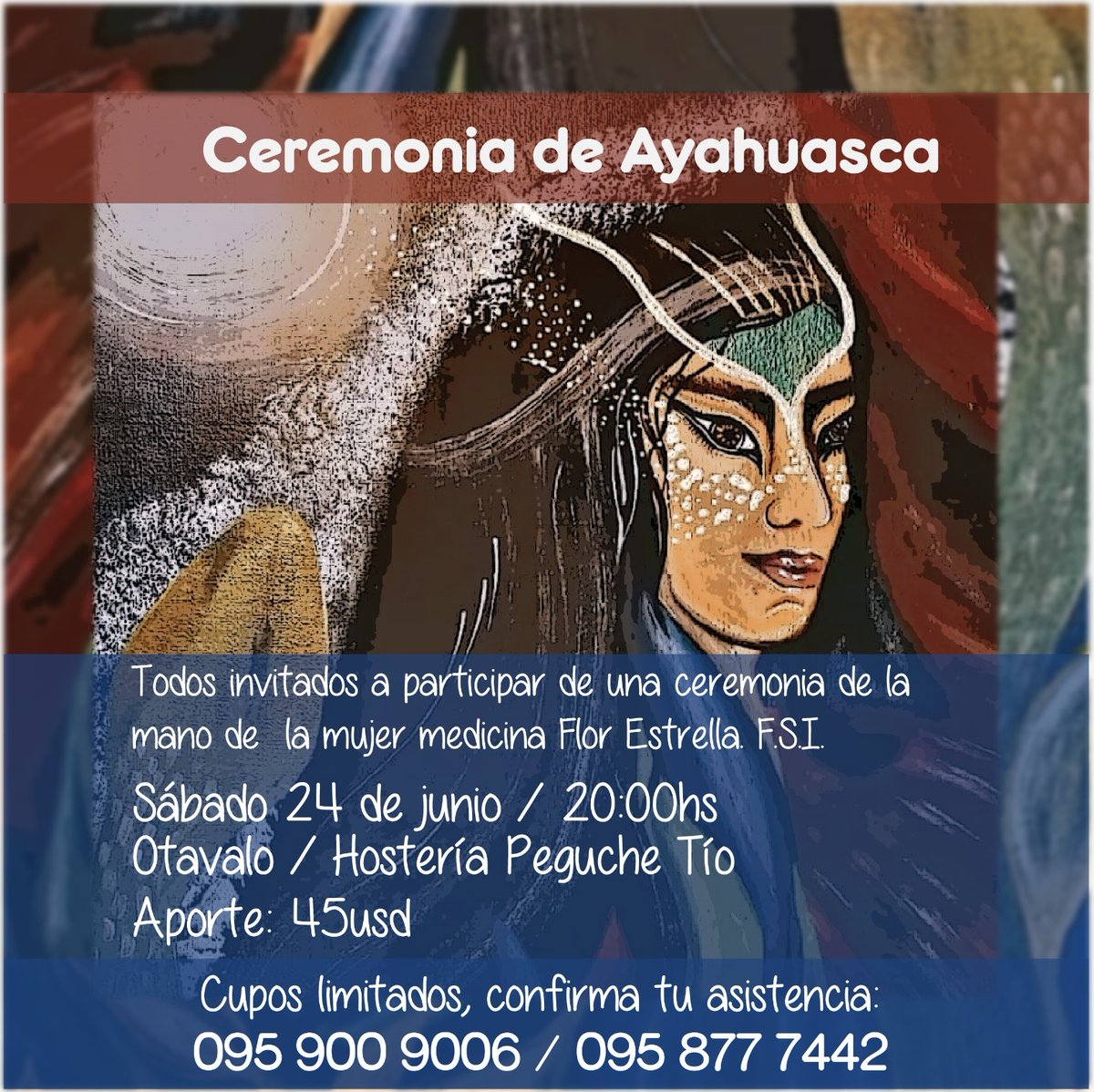El_Chrish's tweet image. Otavalo: sábado 24 de junio (Otavalo - Hostería Peguche Tío)
Contactos y más información: 095 900 9006 (Carolina) / 095 877 7442 (Christian)
Hora: Desde las 20:00 hasta el día siguiente 08:00
Todos somos familia, todos estamos relacionados.

Cupos limitados 
Les esperamos!!
Aho!!