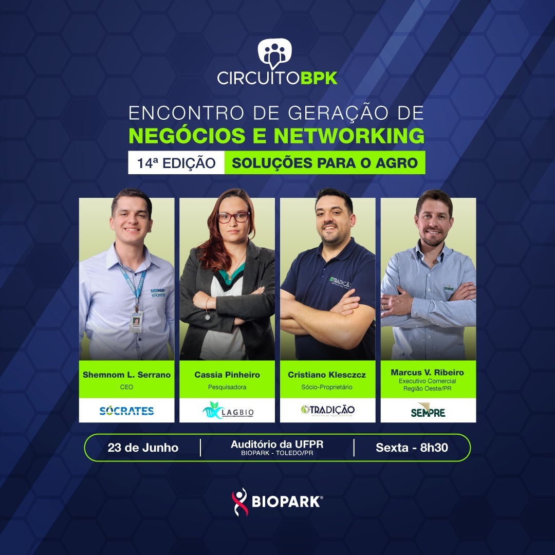 socrates_cl's tweet photo. Olá!
Temos um convite especial para você!
Venha participar do *14º Circuito BPK - Encontro de Geração de Negócios e Networking- Soluções Para o Agro.

INSCREVA-SE!  Acesse o formulário disponível no link: https://t.co/cRBItWDwLd. 

*Vagas LIMITADAS!*
 Garanta já sua participação! https://t.co/THkQ8xAK5I