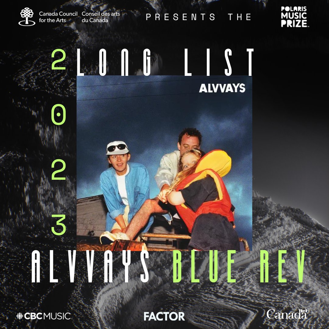 PolarisPrize's tweet image. .@alvvaysband 'Blue Rev' has been nominated for the #Polaris2023 #LongList.
Alvvays 'Blue Rev'' est en nomination sur la #Longueliste du #Polaris2023.
@Conseilartscan @CanadaCouncil
#FACTORFunded