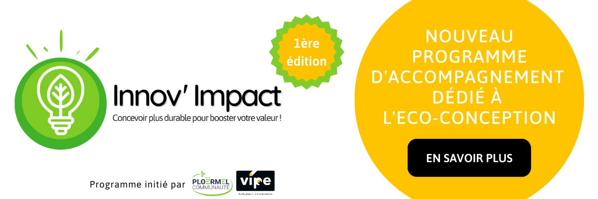 Vipe (@vipevannes) on Twitter photo 🌱<a href="/Ploermel_Com/">Ploërmel Communauté</a> & Vipe, avec le soutien de l'<a href="/ademe/">ADEME</a>, se tournent vers l'éco-conception en lançant un nouveau programme d'accompagnement dédié aux entreprises du territoire.
🚀𝗣𝗼𝘂𝗿 𝗰𝗮𝗻𝗱𝗶𝗱𝗮𝘁𝗲𝗿 : vipe.bzh/incubateurs-ac… 🌱<a href="/Ploermel_Com/">Ploërmel Communauté</a> & Vipe, avec le soutien de l'<a href="/ademe/">ADEME</a>, se tournent vers l'éco-conception en lançant un nouveau programme d'accompagnement dédié aux entreprises du territoire.
🚀𝗣𝗼𝘂𝗿 𝗰𝗮𝗻𝗱𝗶𝗱𝗮𝘁𝗲𝗿 : vipe.bzh/incubateurs-ac…