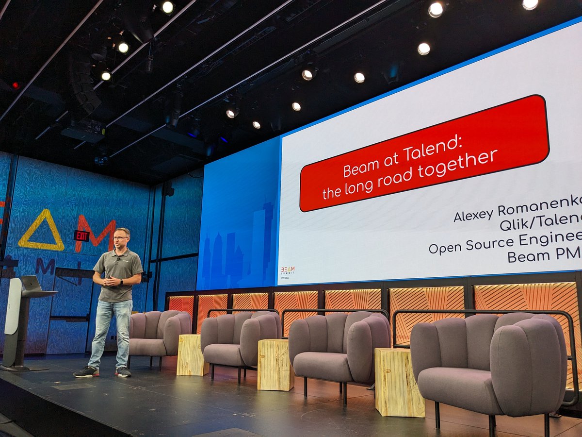 ApacheBeam's tweet image. Alexey Romanenko from #Talend shares an interesting story about building a business around #OSS with #ApacheBeam
#BeamSummit