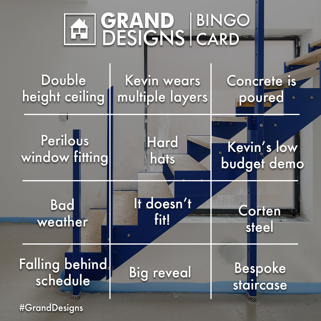 This week in York, we’re following Jonathan, who has invented his own house-building system.

Grab your bingo cards and see you in 15 minutes - it's definitely one to watch!

#GrandDesignsStreets