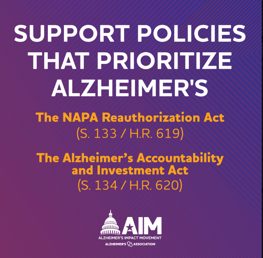 The #NAPAAct and #ALZInvestmentAct build on the progress we’ve made in addressing the growing Alzheimer’s crisis. @SenatorDurbin please cosponsor these critical bills as we continue working to #ENDALZ!