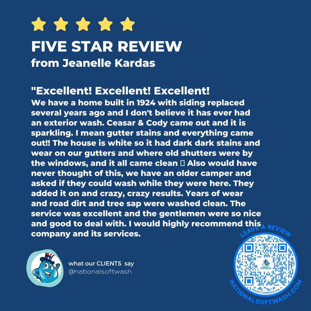 Thanks for the excellent review Jeanelle!

#fivestarreview #fivestars #5stars #review #testimonial #customerreview #happycustomer #clientreview