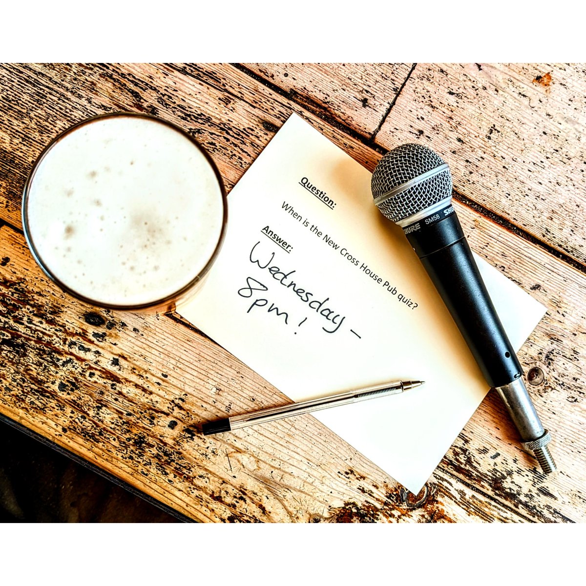 Join us tomorrow for our pub quiz from 8PM! 
We have loads of great prizes up for grabs!