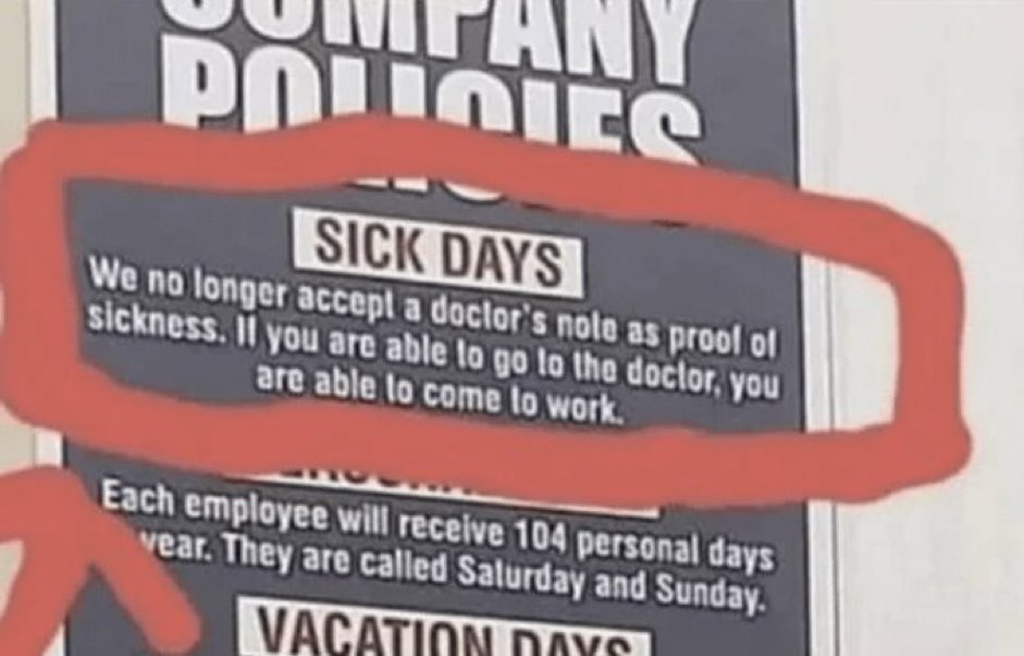 ❌ Proof of Stake

✅ Proof of Sickness