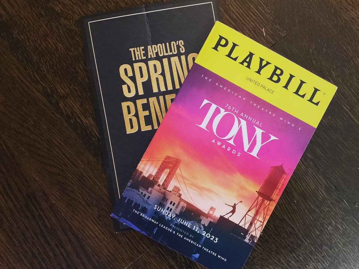 It’s been a busy couple of days here in New York! First, <a href="/TheTonyAwards/">The Tony Awards</a> and all of the after-parties on Sunday, followed by the <a href="/ApolloTheater/">apollotheater</a>’s Spring Gala and an amazing after-party on Monday!