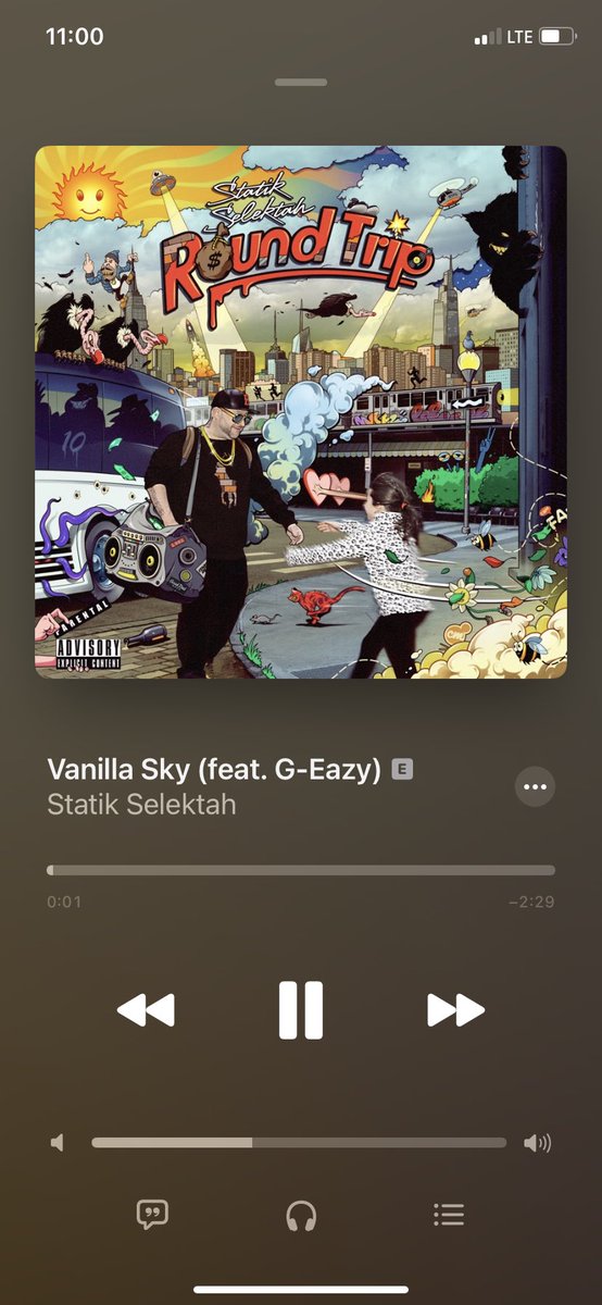 I don’t know what @StatikSelekt and @G_Eazy put in this song but I’m hooked.