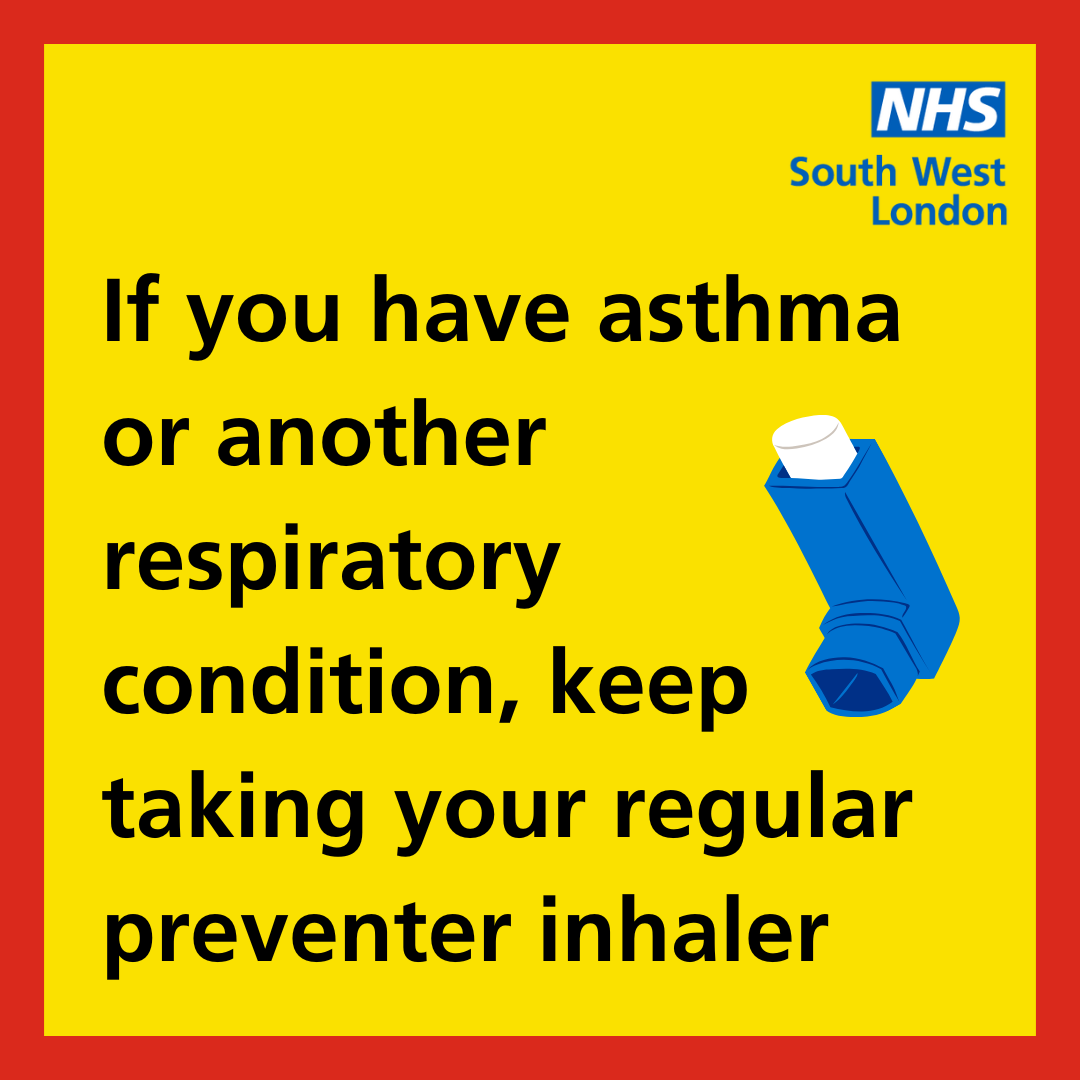 Pollen and pollution levels are very high in London today and hospital services are currently very busy. If you have hay fever or t respiratory condition like asthma, please remember to take your medication. Find out how to keep safe: ow.ly/Rc1c50ON1Jz