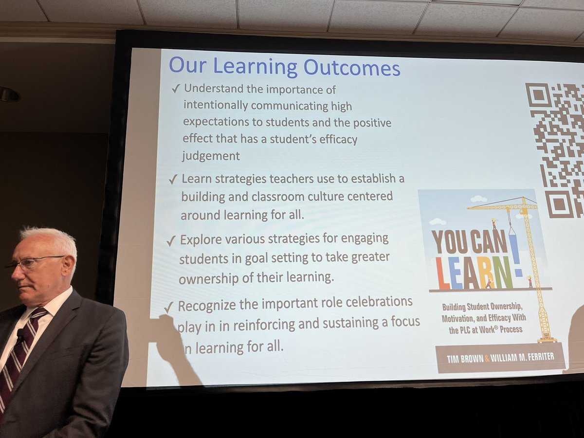 Excited for @ctimbrown’s breakout session “Building a Commitment to Learning in Students”! @SolutionTree @HP_Pandas @PTOHighlandPark @MCCSC_EDU #atPLC