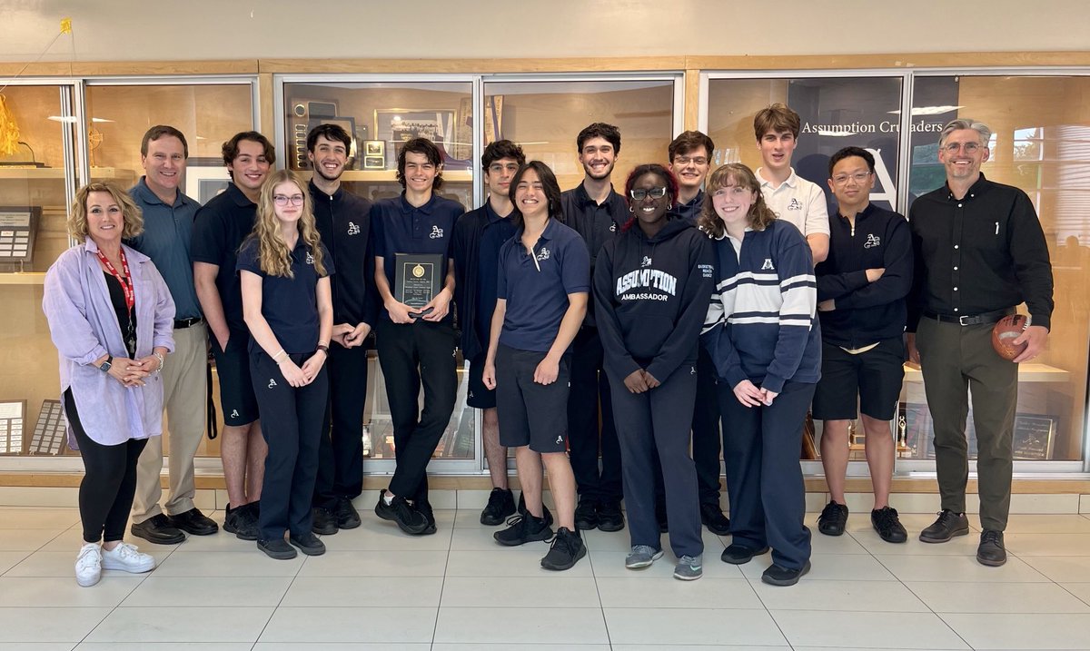 Congratulations to our Senior Reach team and Nationals team. Come play with us at Assumption! ⁦<a href="/AssumptionHCDSB/">Assumption</a>⁩ ⁦<a href="/ClarkMcdougall/">Principal Assumption CSS</a>⁩