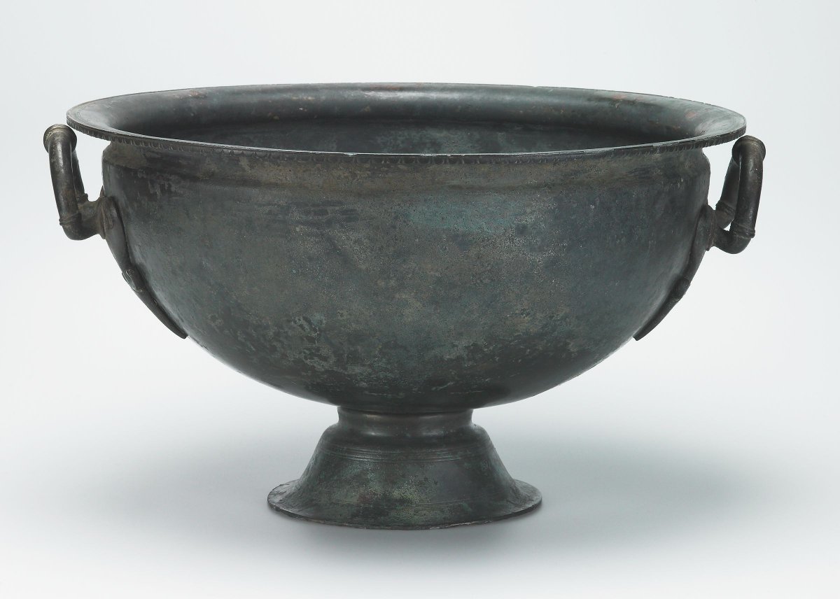 art_museum_bot's tweet photo. Basin
Vessels, Cast, lost-wax process
Graeco-Roman, 1st century BCE https://t.co/7RYGsFwae5