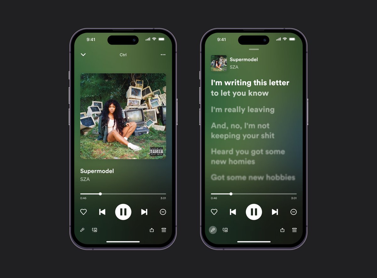 Spotify, but make it more like Apple Music 🥸