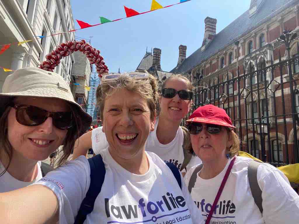 Law for Life on the move for the @londonlegal #legalwalk! 

#londonlegalwalk #londonlegalwalk2023