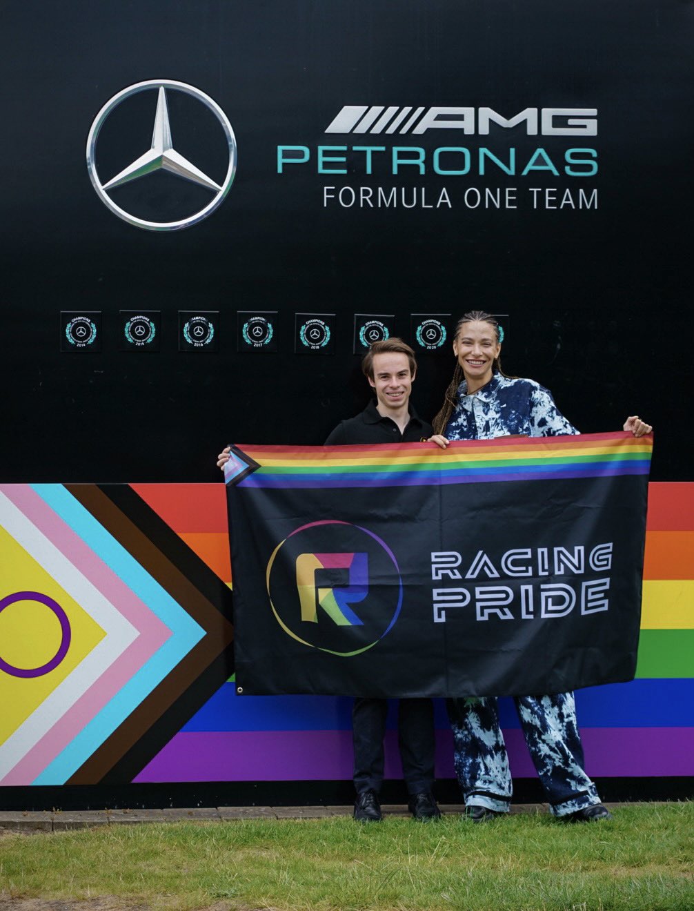 Mercedes changes logo to Pride colours for three F1 races - ESPN