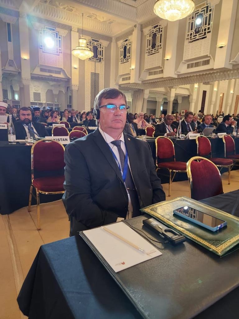 El Presidente del <a href="/PARLASUR/">Parlamento MERCOSUR</a>, Rubén Bacigalupe, participa en la Conferencia Parlamentaria sobre el #DiálogoInterreligioso en Marrakech. El evento, coorganizado por la UIP y el Parlamento del Reino de Marruecos, busca fomentar la coexistencia y la inclusión. #MERCOSUR 🌐🕊️