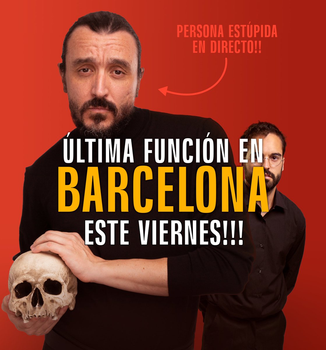 Última oportunidad, Cataluña 😰 ENTRADAS AQUÍ: proticketing.com/teatrebarcelon…