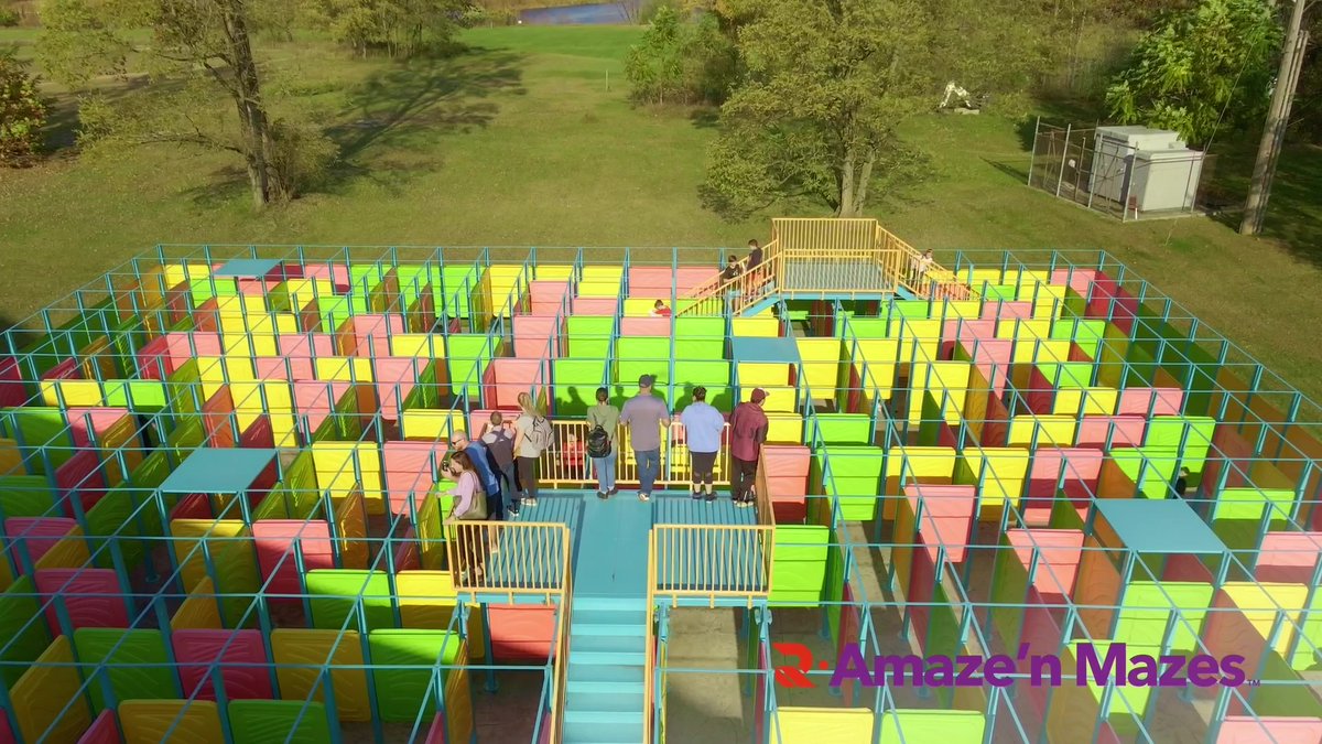 Features that you'll love about Amaze'n Mazes™:

HIGH CAPACITY
THEMES AVAILABLE
YEAR-ROUND ENTERTAINMENT

Learn more at:
hubs.li/Q01SQ5090