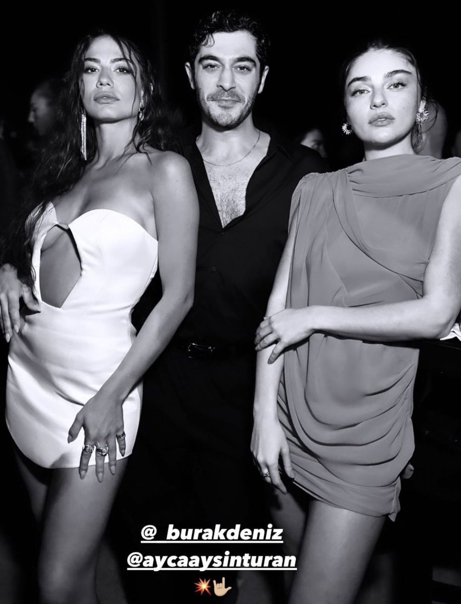 TRIO 🖤   

Learn more about - 
Demet - youtu.be/E19xOFr1pqM 
Burak - youtu.be/KIQ8DbXiAIg 
&amp; Ayça - youtu.be/YWeQSN-u5tk

#DemetÖzdemir #BurakDeniz #AyçaAyşinTuran 
#erkencikuş #asklaftananlamaz #adamasalı #AdımFarah #Senİnandır