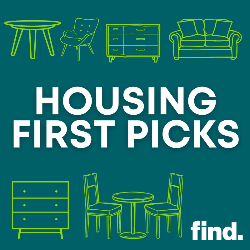 Today we are furnishing 6 homes for #HousingFirst participants with YOUR donations, #YEG!  

Housing First Agencies: 
@BentArrowYEG, @iaaw_AB, Pathways to Housing, @mustardseedcan & George Spady.

 #EndHomelessness