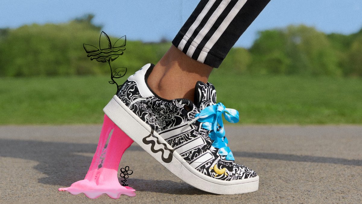 This is amazing! <a href="/fewocious/">FEWOCiOUS</a> 🤝 <a href="/adidasoriginals/">adidas Originals</a> 🎨