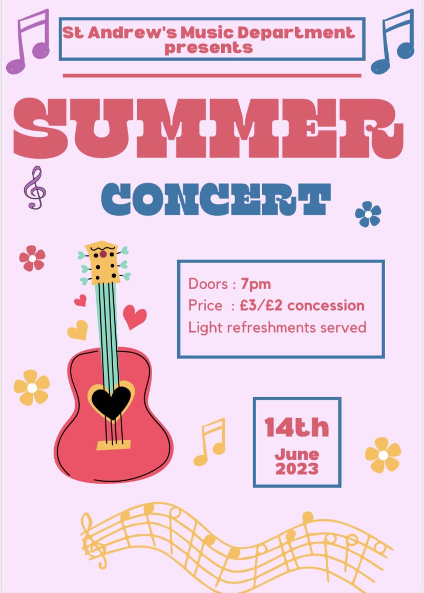 St Andrew's Academy Music Department tweet media