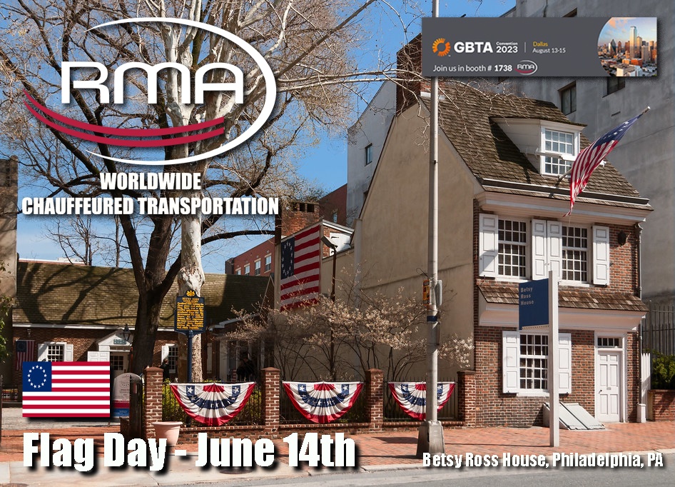 Interested in seeing the Betsy Ross house in Philadelphia, in person? Philadelphia is one of our 650 worldwide locations. 

RMA can get you or a group to/from Philadelphia (PHL) or we get you to any other historical or business location worldwide. 

Call: 888-888-5466 (LIMO)