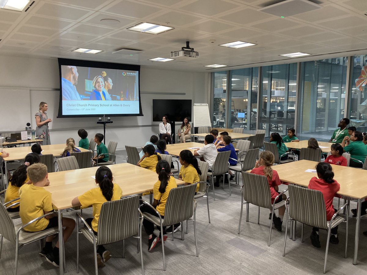 ccsch_bricklane's tweet photo. Thank you so much @Skills_Builder and @AllenOvery for hosting us for our career’s fair this morning! We learnt so much about the importance of developing our key skills ready for the workplace! #watchthisspace #skillsbuilder #towerhamletsprimaryschool https://t.co/n0UWlG9K1E