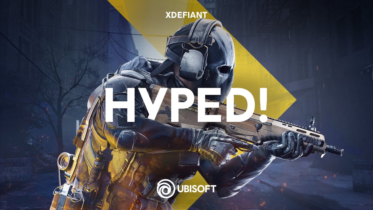 Did you catch #UbiForward yesterday? We’re hyped to share that we've joined @PlayXDefiant! Mark your calendars for the Open Session June 21 - 23